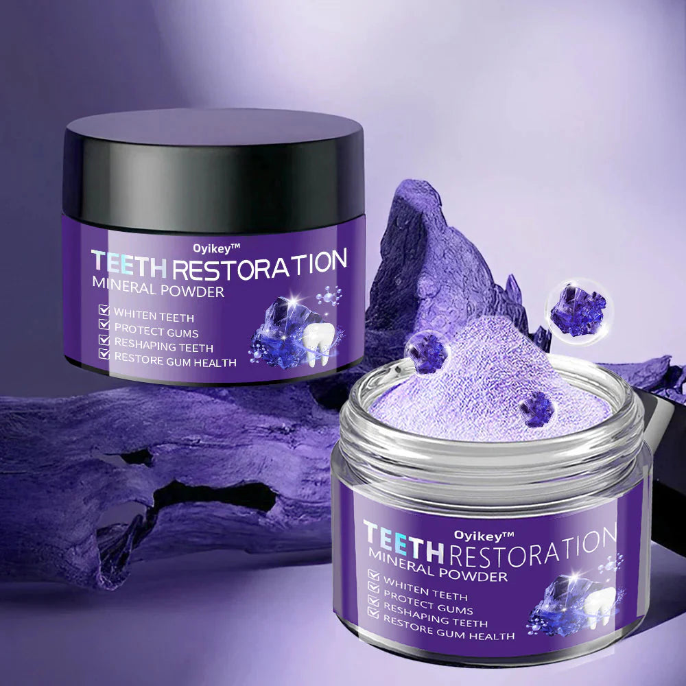 Oyikey™ Teeth Restoration Mineral Powder👩⚕️(ADA recommended)Last Day Discount🔥